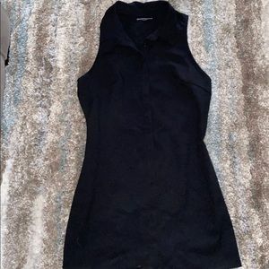 Brandy Melville black button up dress